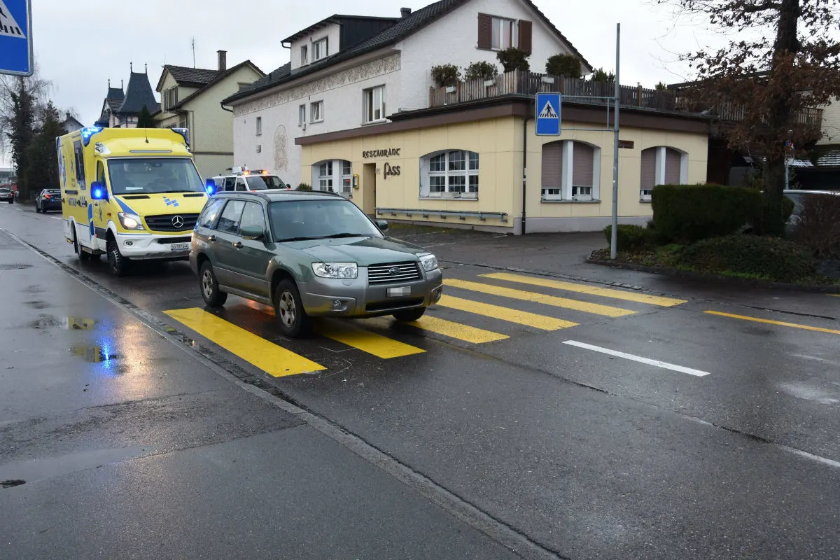 Wil SG - Rentnerin auf Fussgängerstreifen angefahren