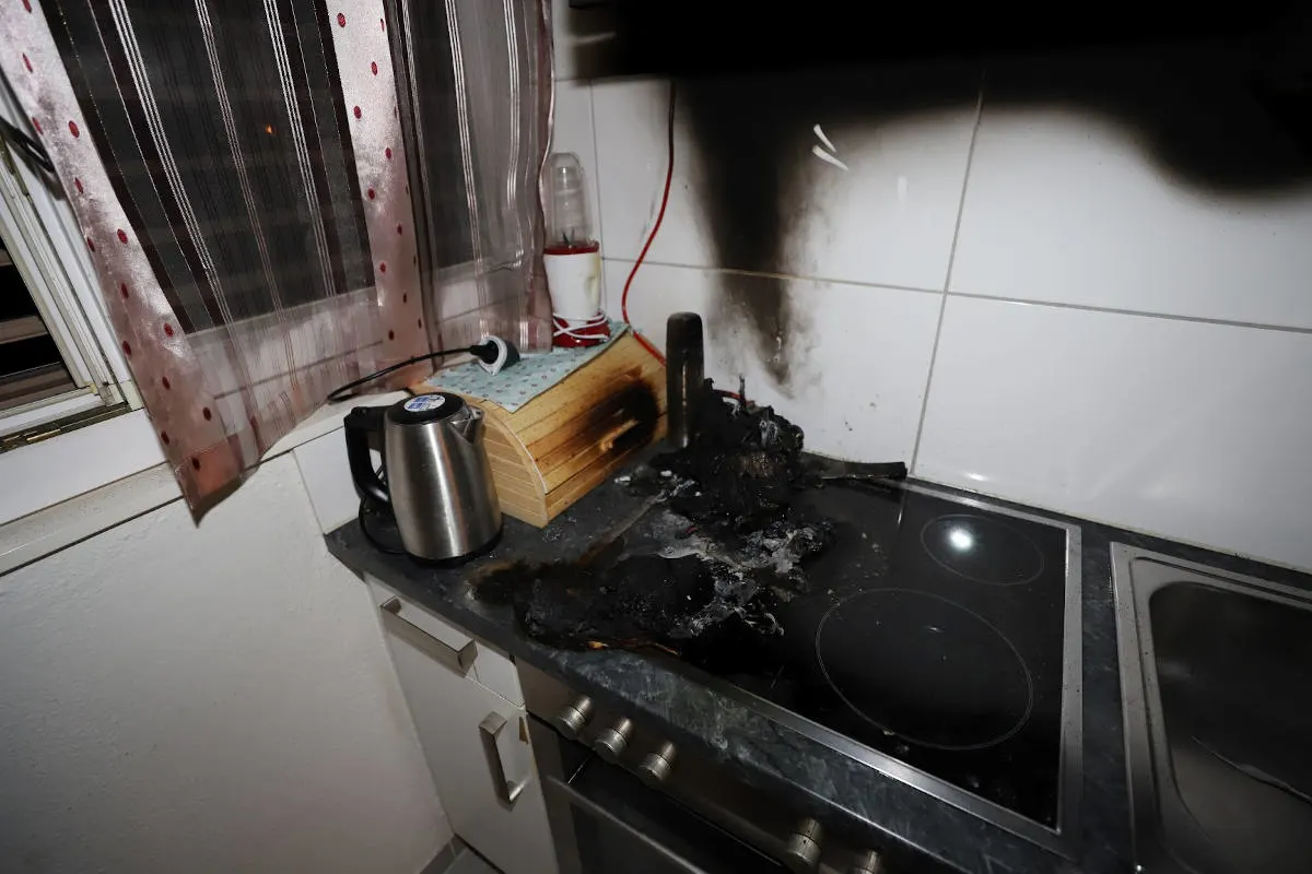 Bilten GL - Brand in Küche