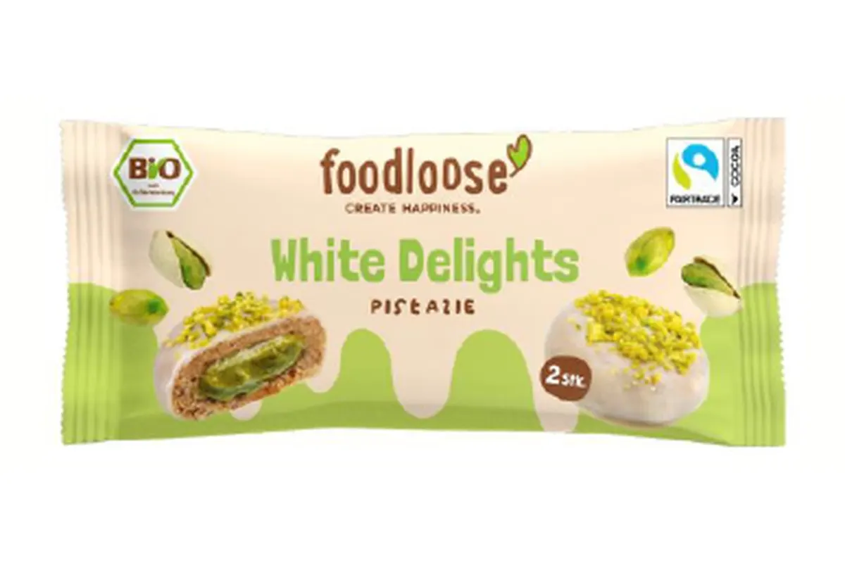 Rückruf – „White Delight Pistazie“ von foodloose