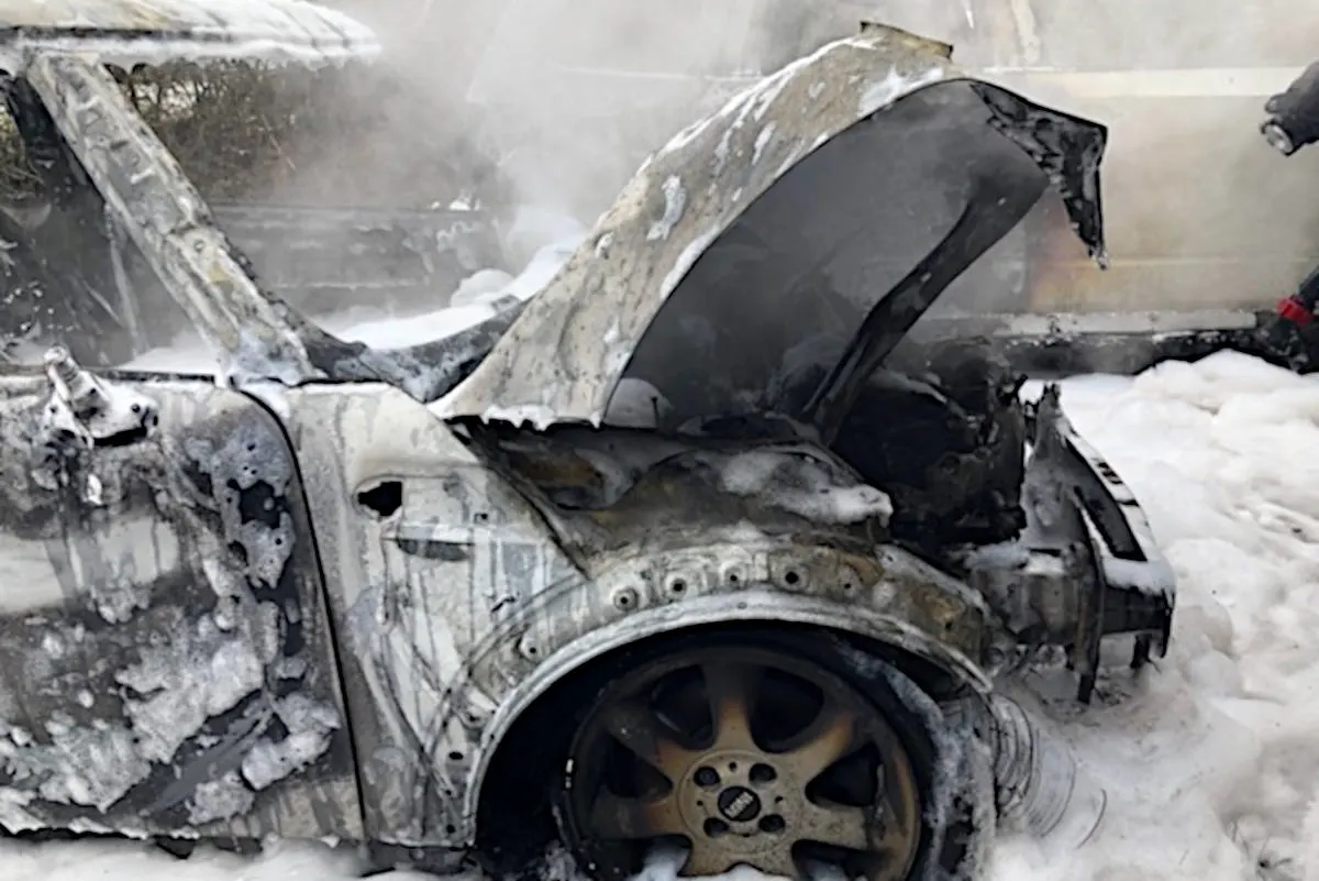Ueken AG - Feuerwehr musste zur Brandbekämpfung ausrücken
