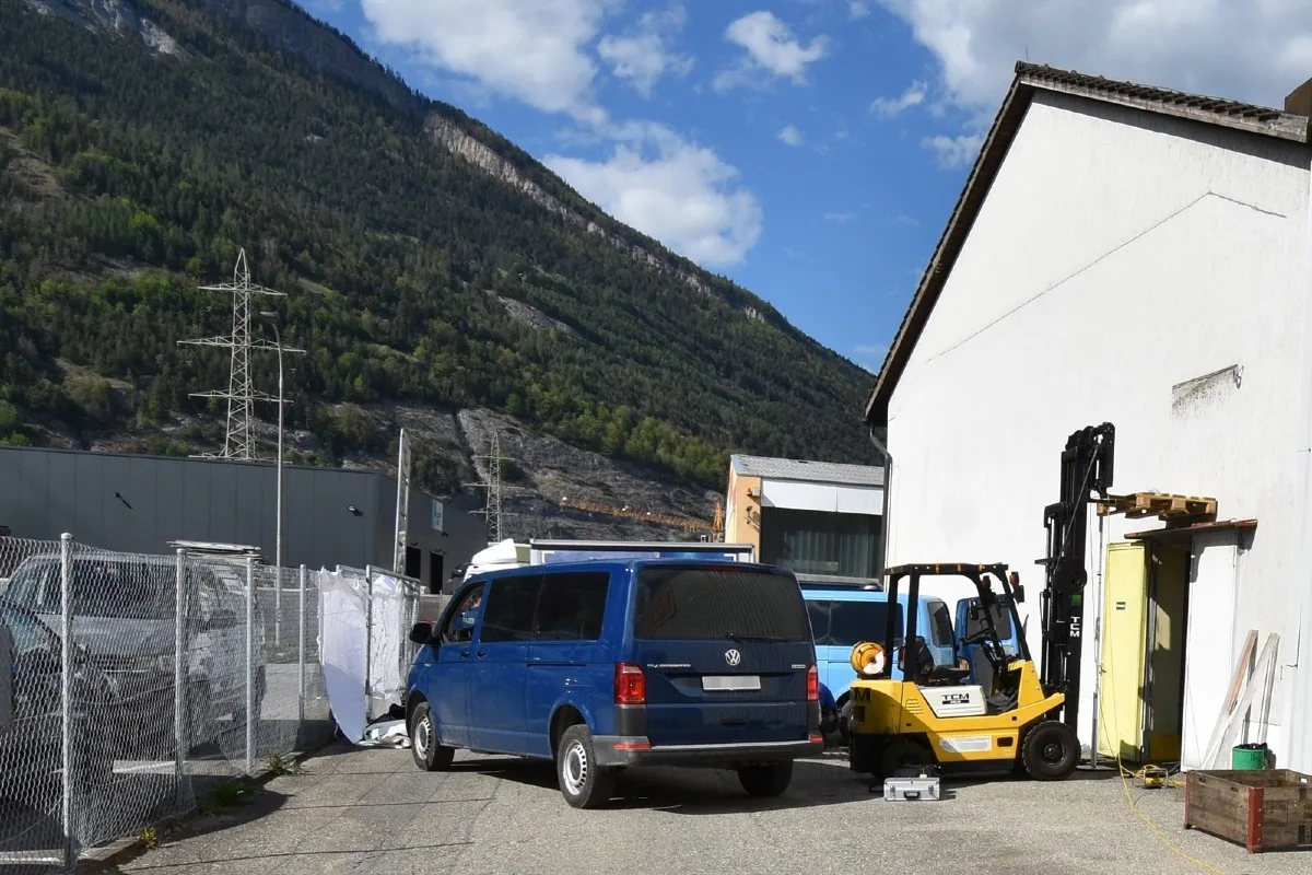 Chur GR - 75-jähriger Mann stirbt nach Sturz von Palette
