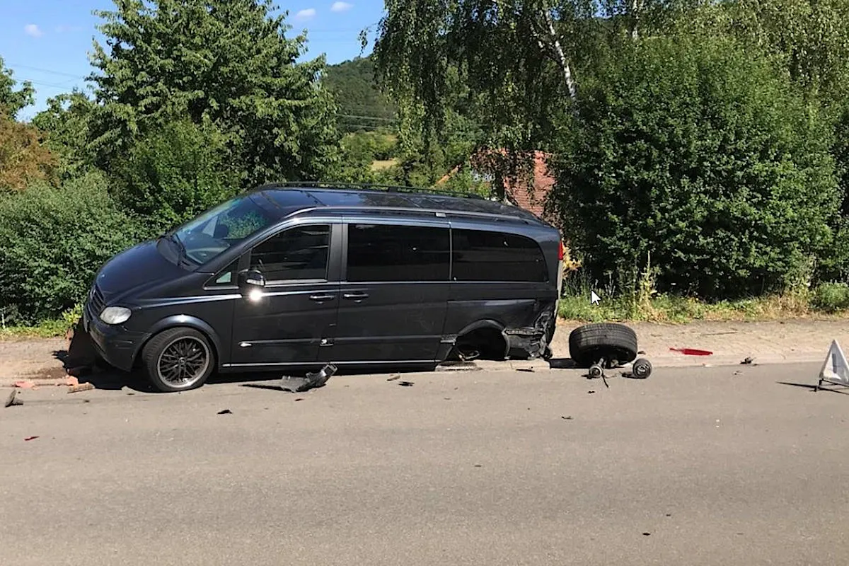 Verkehrsunfall unter Alkoholeinfluss