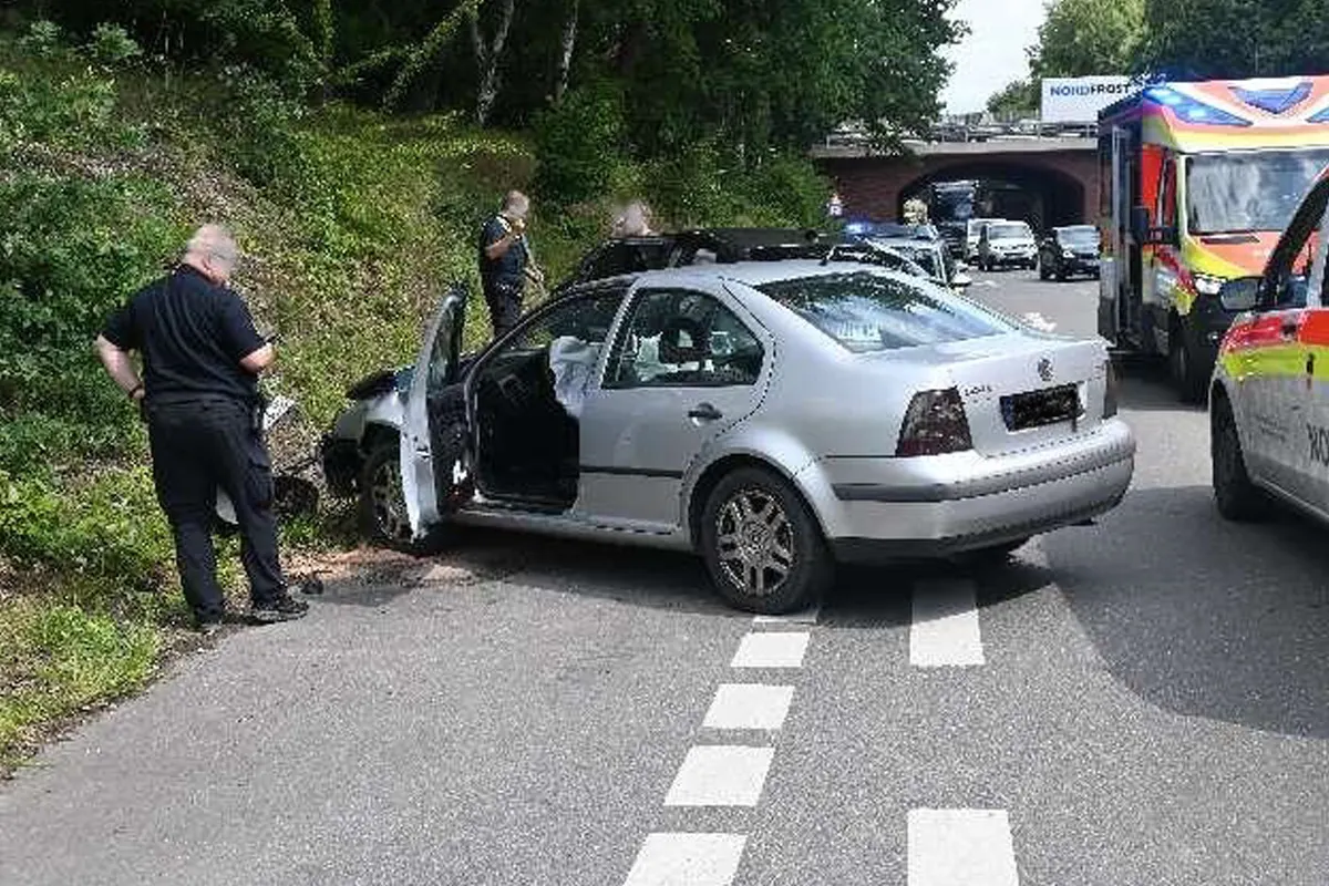 L125 Thieshope NI – Verletzte Person bei Unfall nach Vorfahrtsverstoß