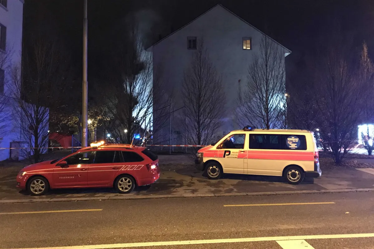 Solothurn SO -  Sechs Personen bei Hausbrand verstorben