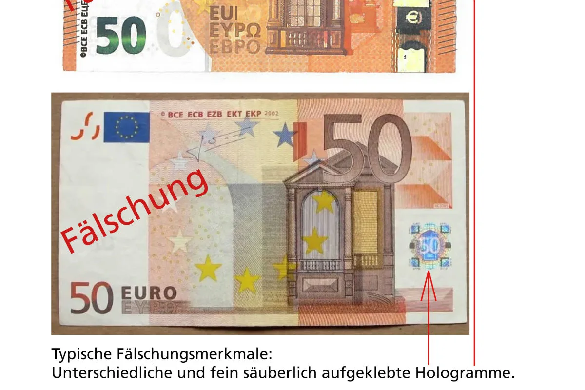 Kanton Solothurn SO - Falschgeld im Umlauf 