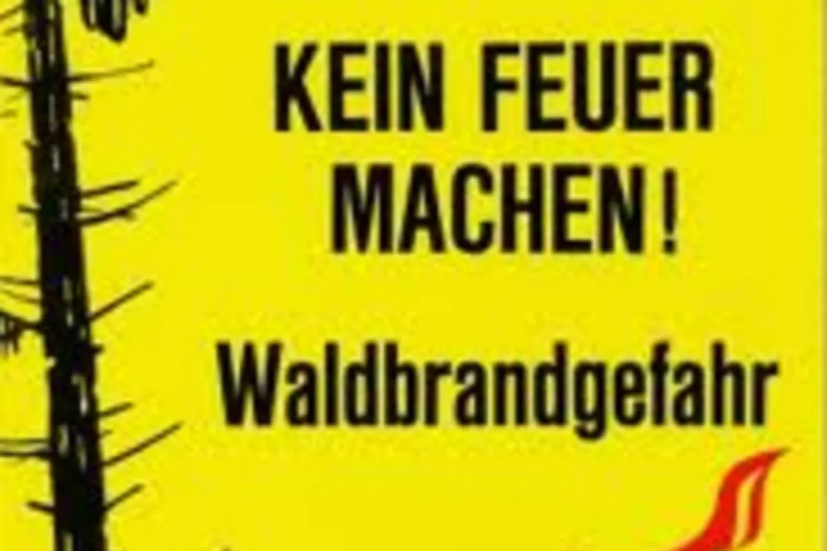 Appenzell Ausserrhoden AR -  Feuerverbot im Wald und in Waldesnähe 