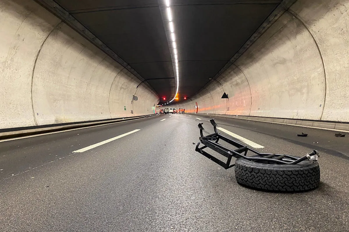 A3 Birmensdorf ZH – Uetlibergtunnel nach Unfall mehrere Stunden gesperrt
