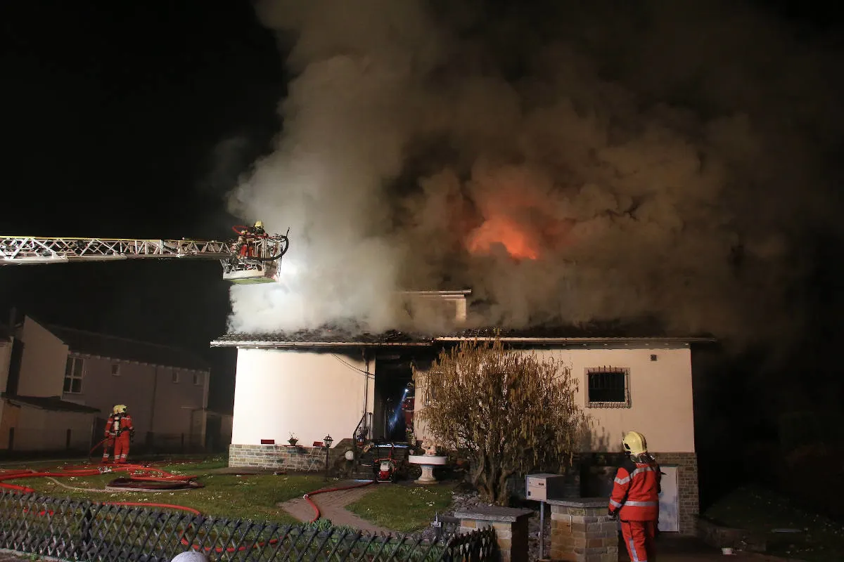 Zell ZH – Einfamilienhaus bei Brand stark beschädigt