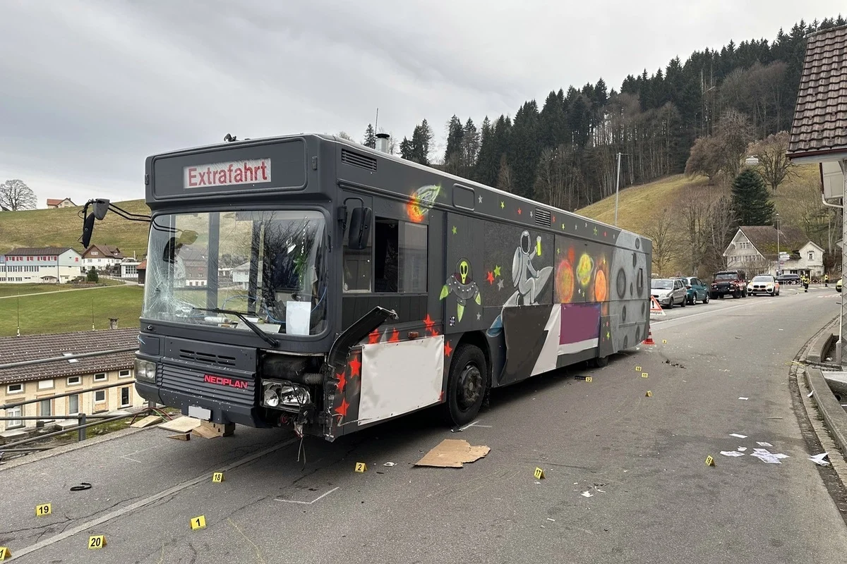 Schwellbrunn AR – Verfahren gegen Chauffeur von Fasnachtsbus eingestellt