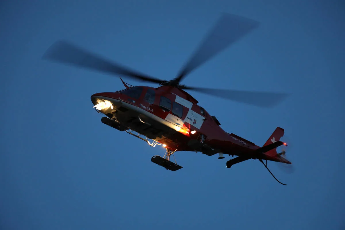 Schaffhausen – Helikoptereinsatz nach Unfall mit E-Scooter