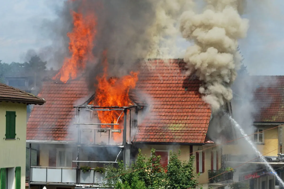 Ebikon LU - Brand eines Wohnhauses 