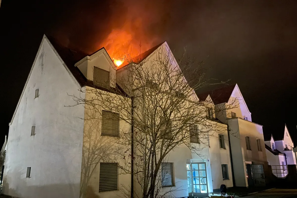 Frasnacht TG - Brand in Dachstock