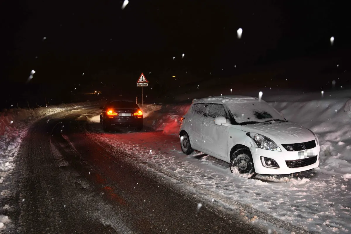 Kanton SG - 11 weitere Unfälle bei schneereichem Wetter