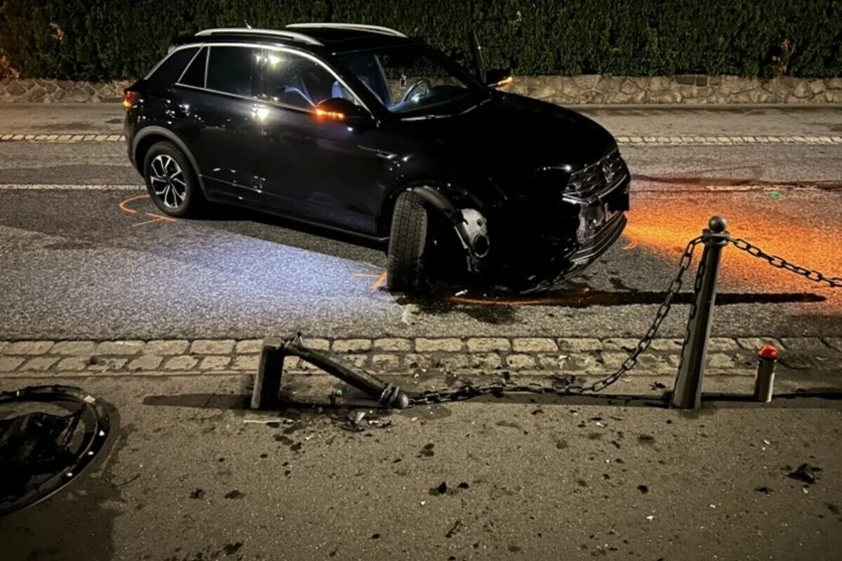 Vaduz FL – Unfall nach Kontrollverlust