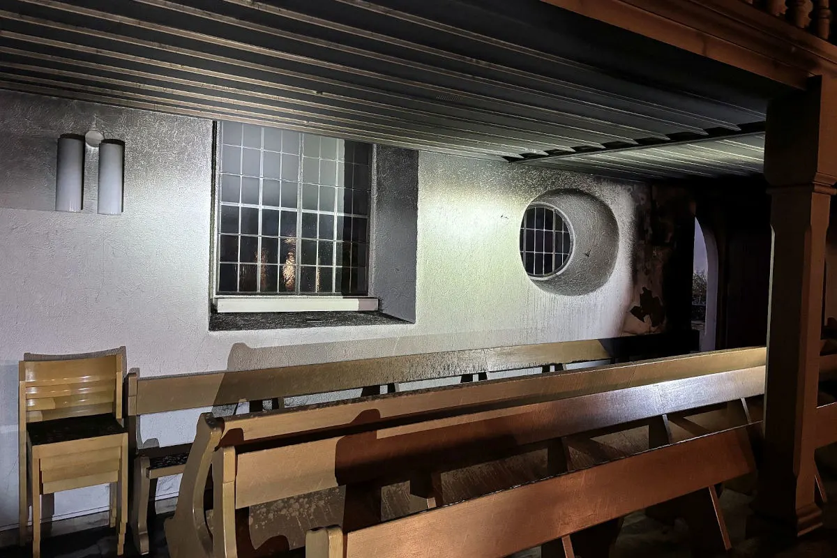Frenkendorf BL – Festnahme nach Brandstiftung in Kirche