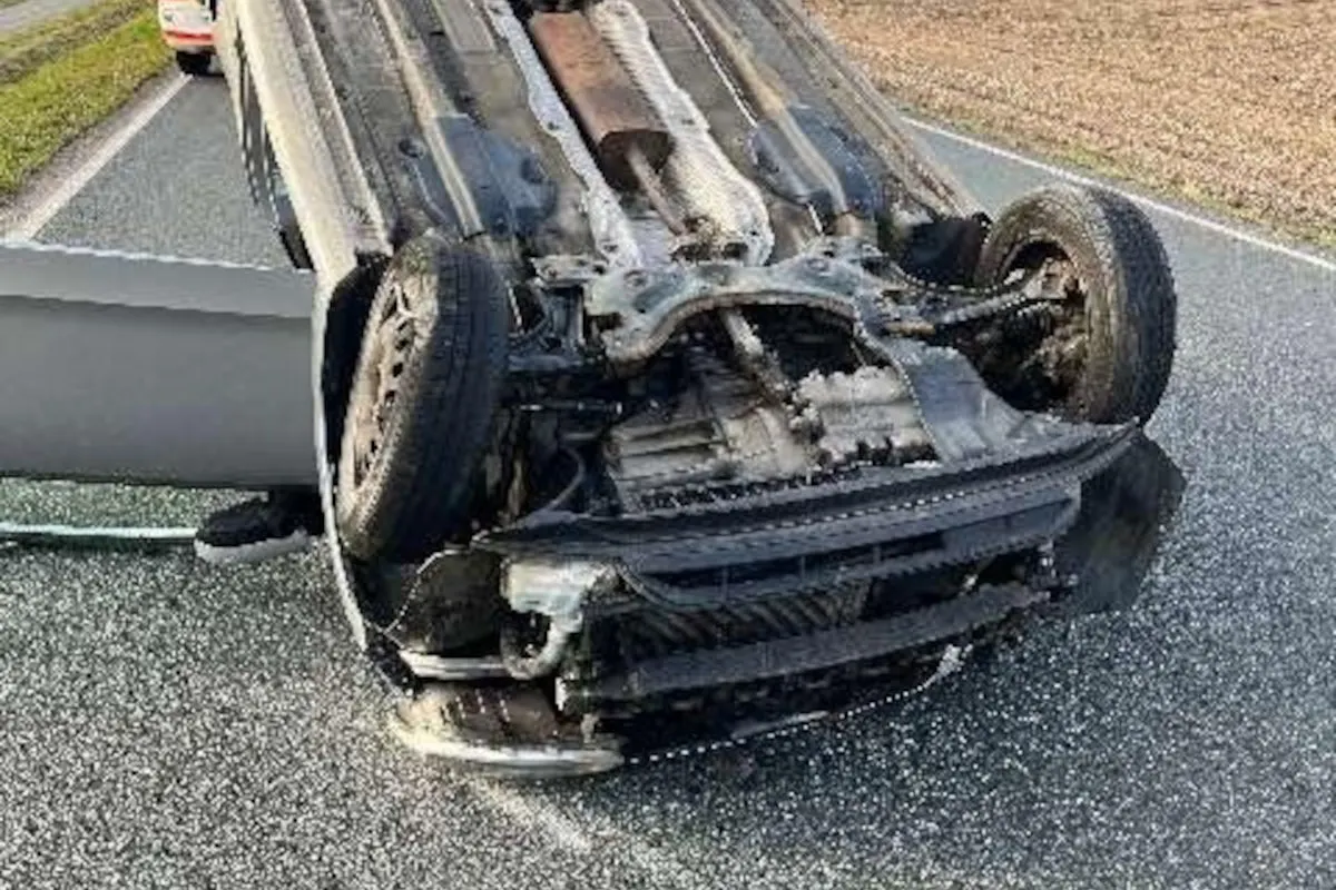 Harsefeld-Issendorf – Unfall mit Überschlag nach Überholmanöver