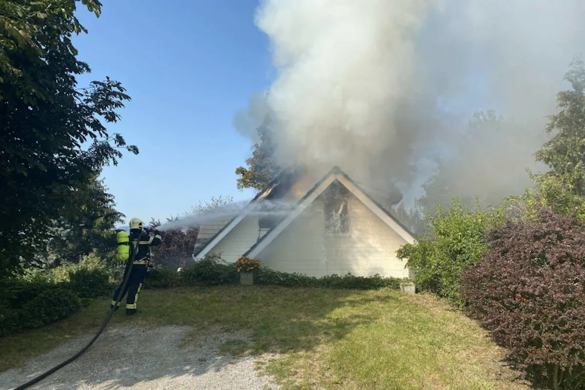 Esmonts FR – Brand eines Wohnhauses