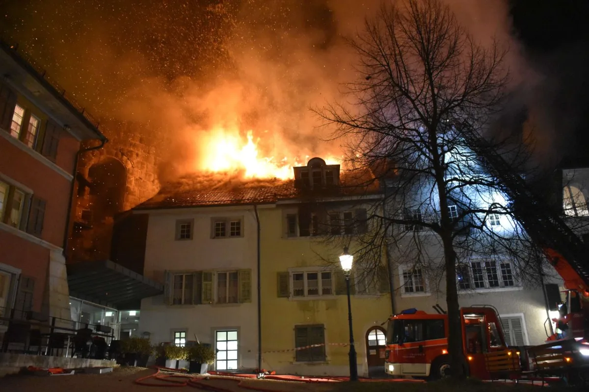 Grossbrand von Solothurn - Technischer Defekt löste Brand aus