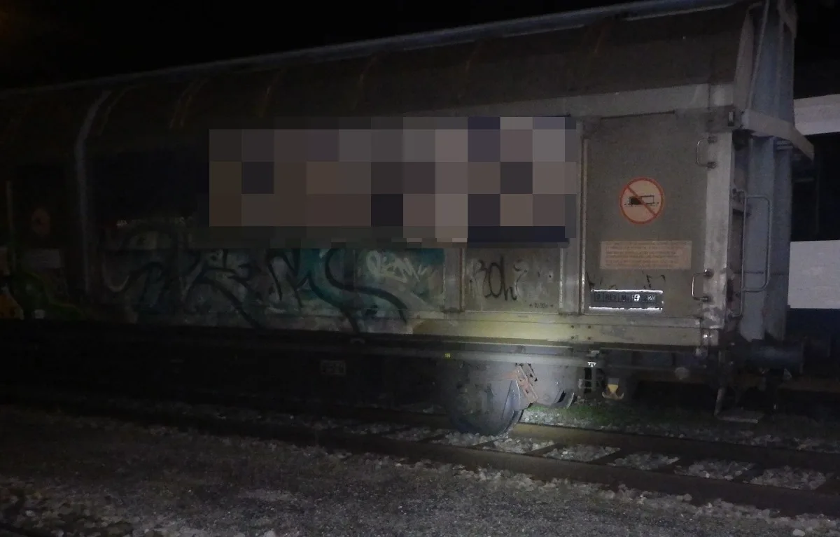 Romanshorn TG – Güterwagen im Bahnhof entgleist