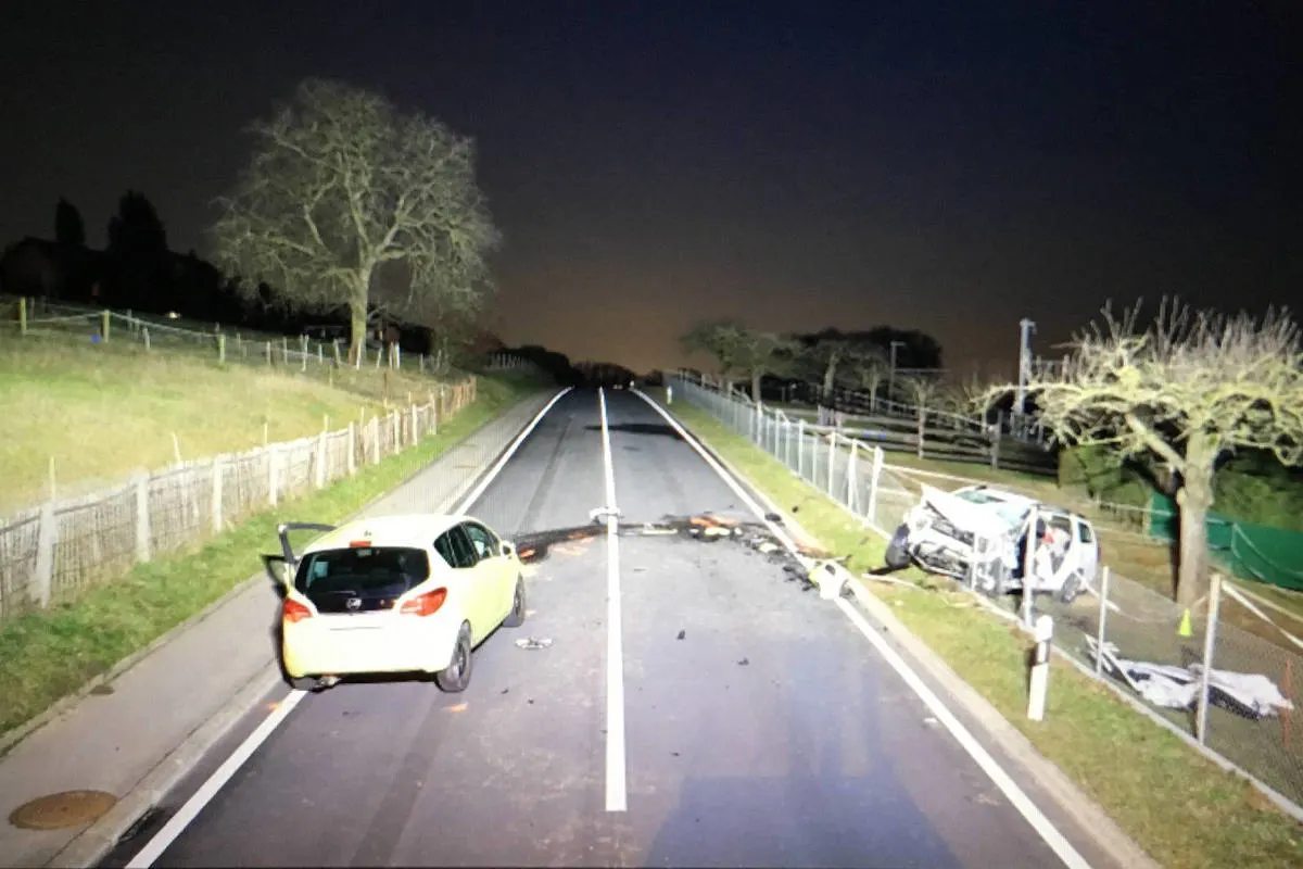 Assens VD - Tödlicher Verkehrsunfall 