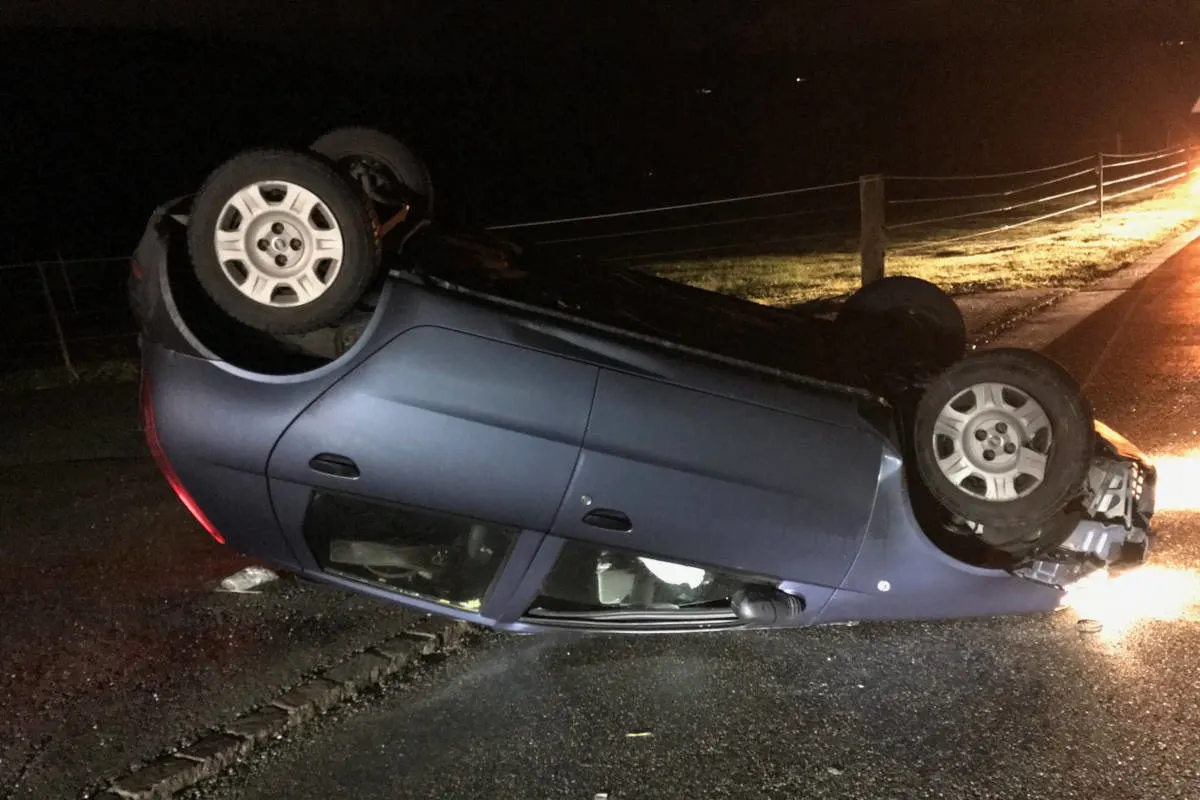 Olsberg AG - Unter Alkoholeinfluss mit Auto überschlagen