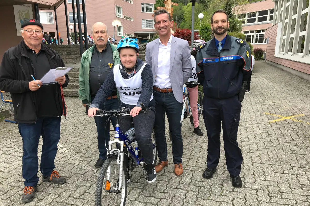 Seedorf UR - Schüler-Radfahrerprüfung
