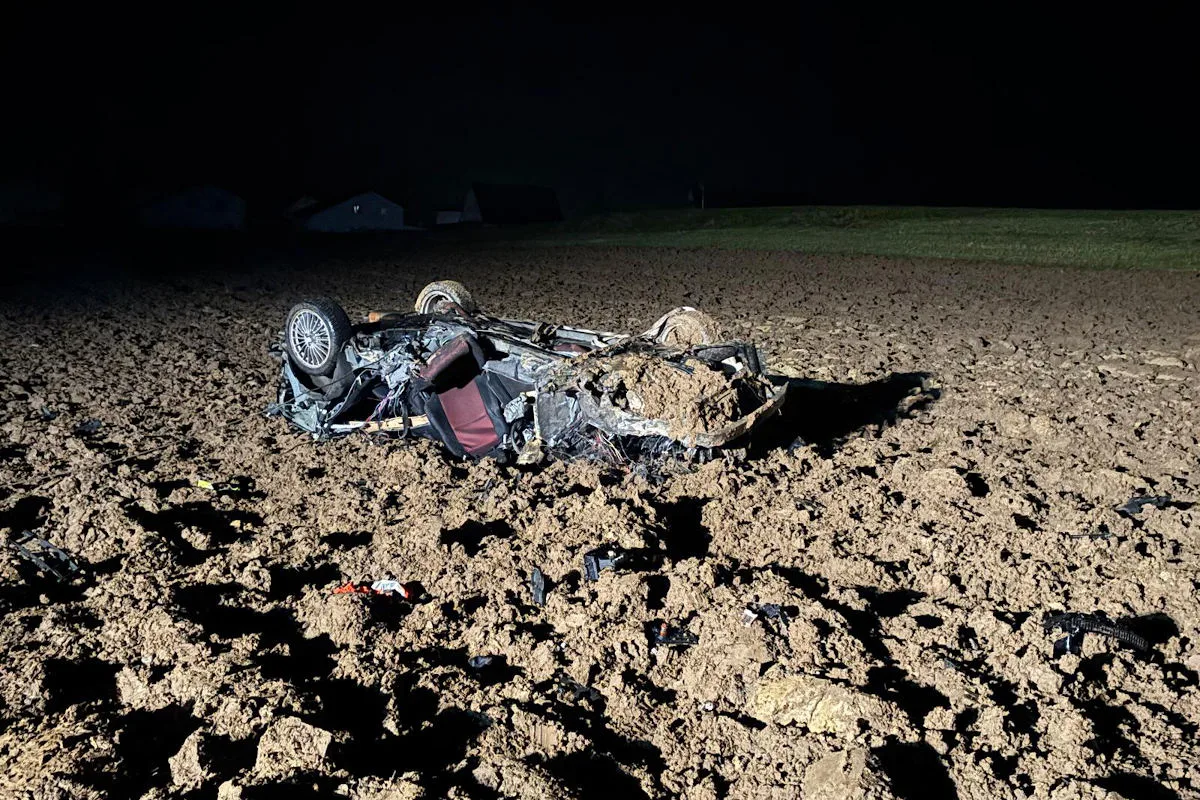 Hallau SH – Mann bei Selbstunfall gestorben