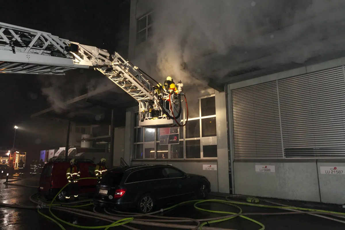 Luzern LU - Brandursache geklärt