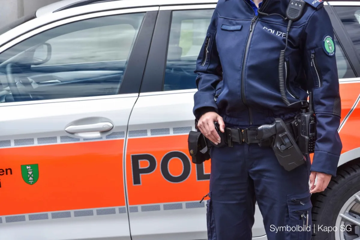 Kontrolle in St.Gallen – Verkehrskontrolle Zürcher Strasse