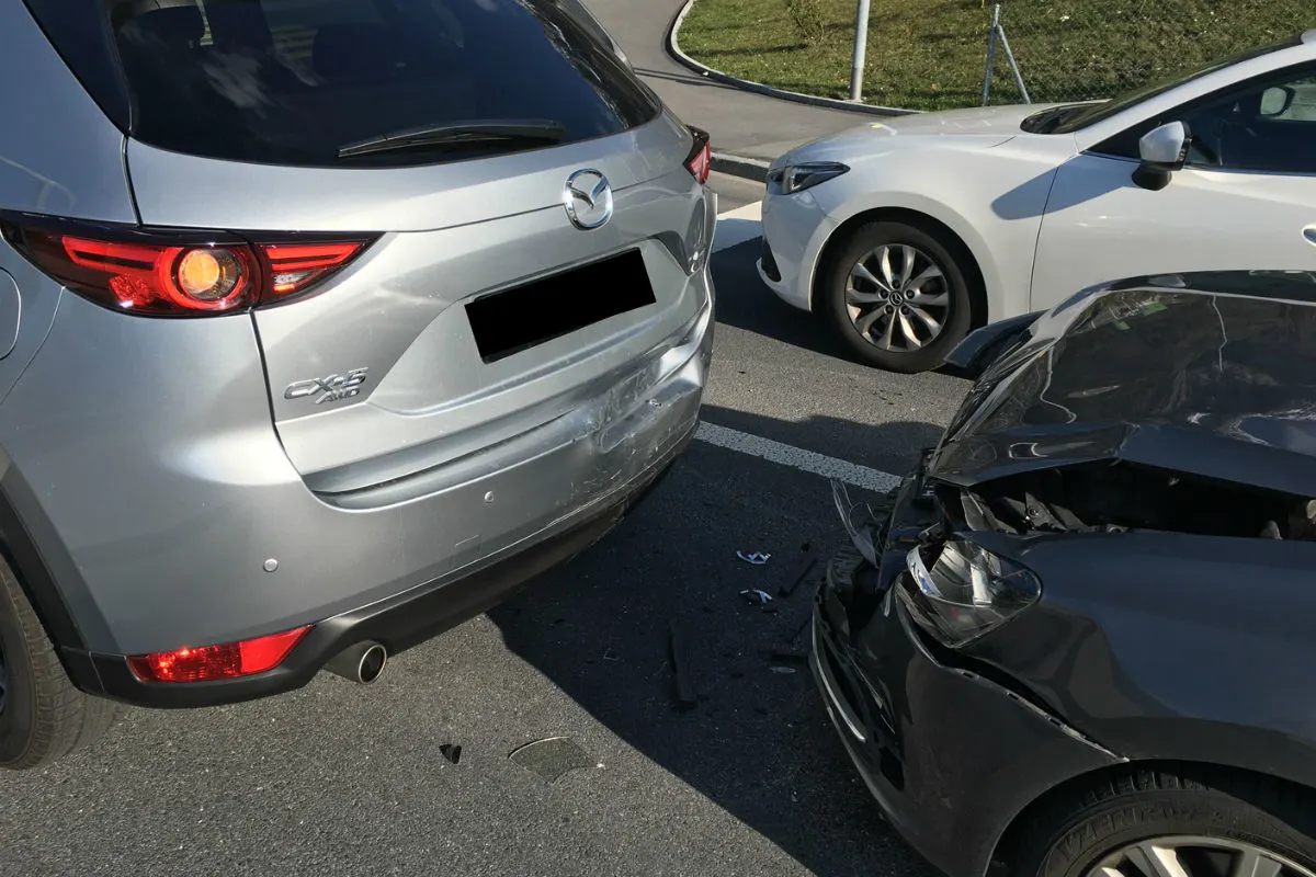 Schaan FL - Zwei Auffahrunfälle