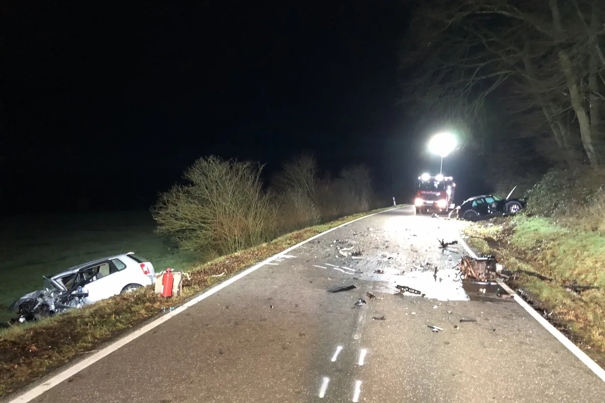Großsteinhausen RP - Verkehrsunfall mit Todesfolge