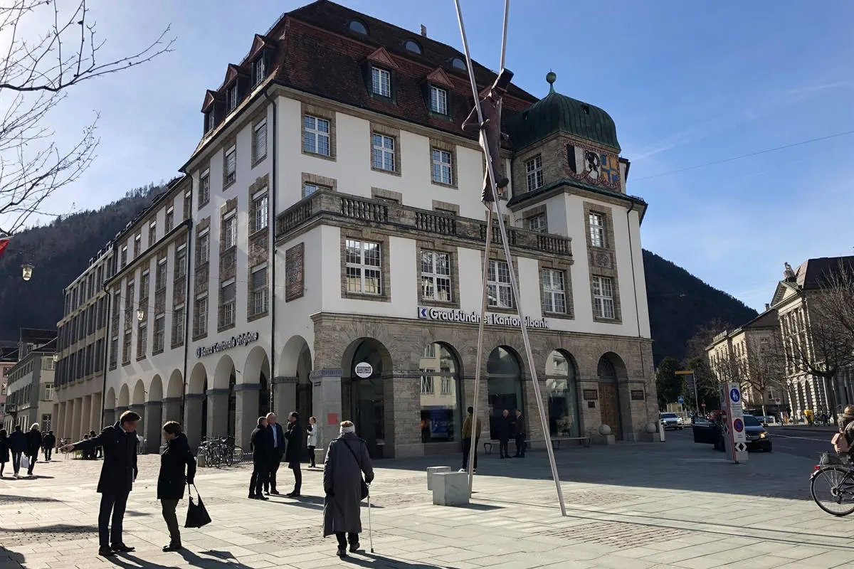 Chur GR – Raubüberfall auf Bank