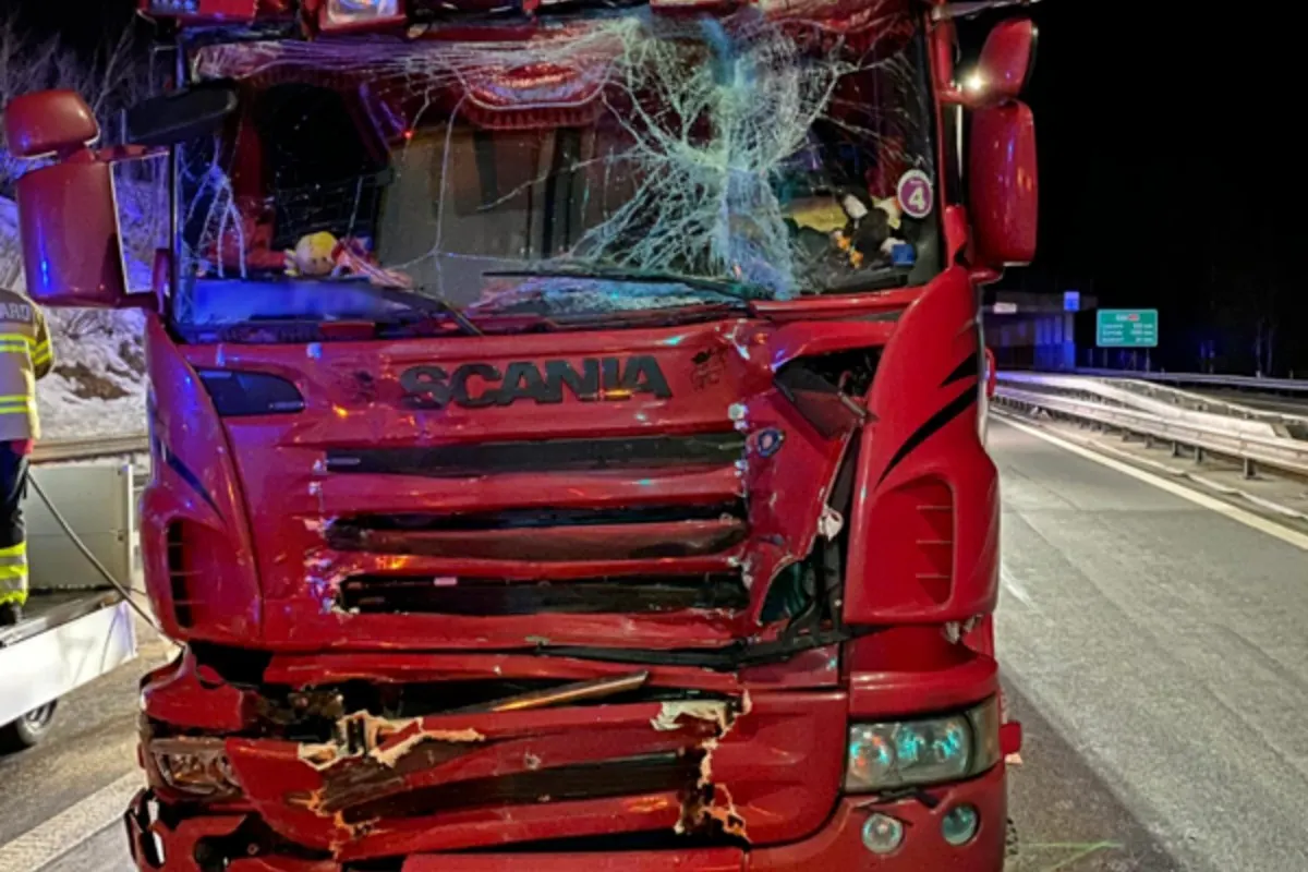 Göschenen UR – Kollision auf der A2