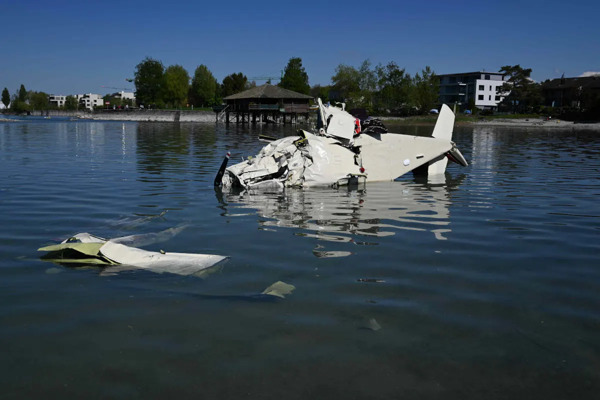 Altenrhein SG – Pilot stirbt bei Flugzeugabsturz in Bodensee