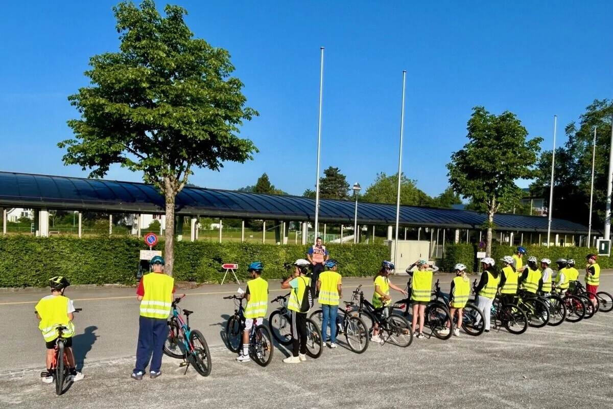Herisau AR – 255 Sechstklässler absolvieren Radprüfung