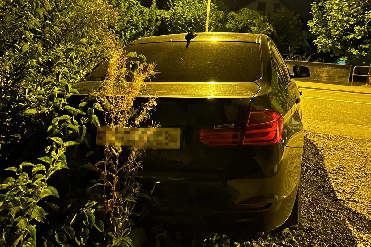 Bürglen TG - Fahrunfähig Unfall verursacht - Führerschein weg