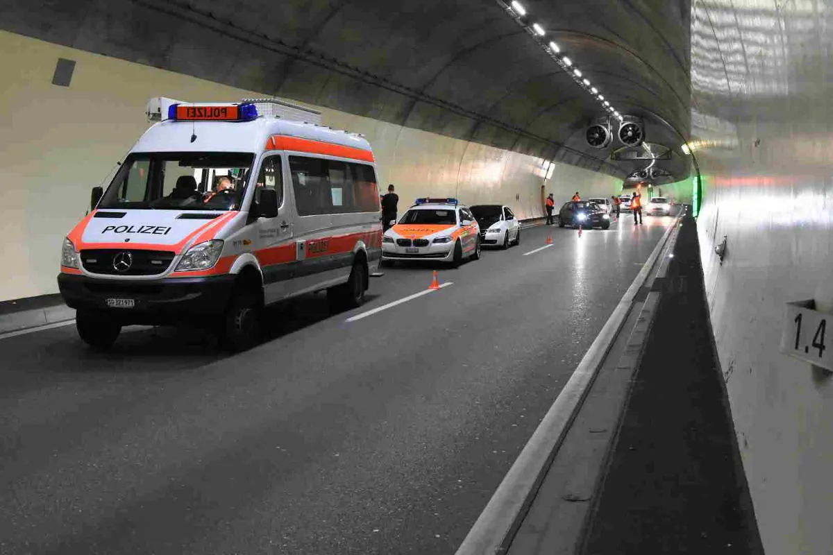Fürstenland / St.Gallen SG - Grosskontrolle im Strassenverkehr
