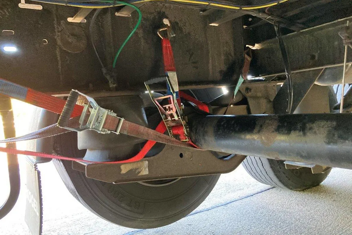 A24 Hornbek – Sattelzug mit technischen Mängeln aus dem Verkehr gezogen