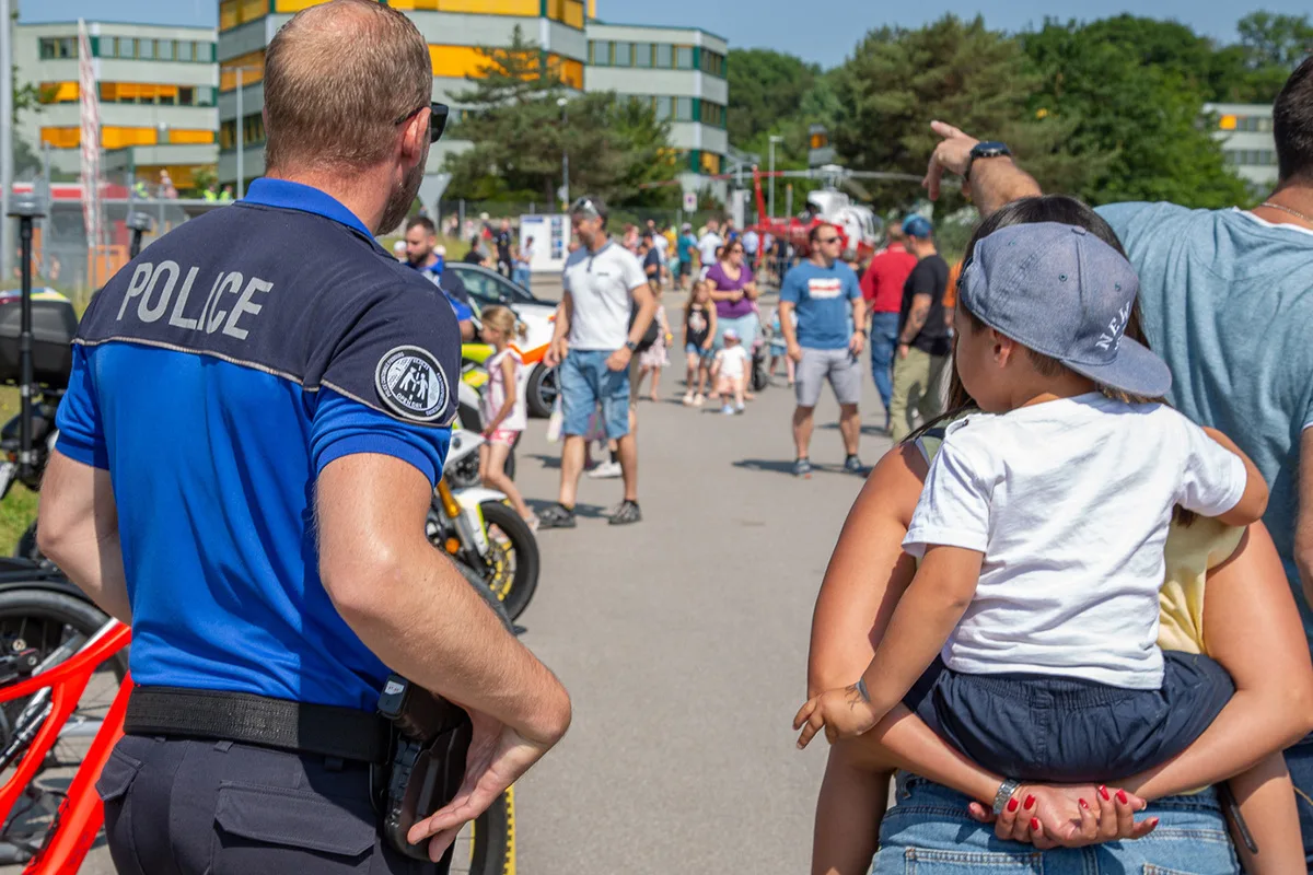 Tag der offenen Tür der Kantonspolizei in Granges-Paccot FR