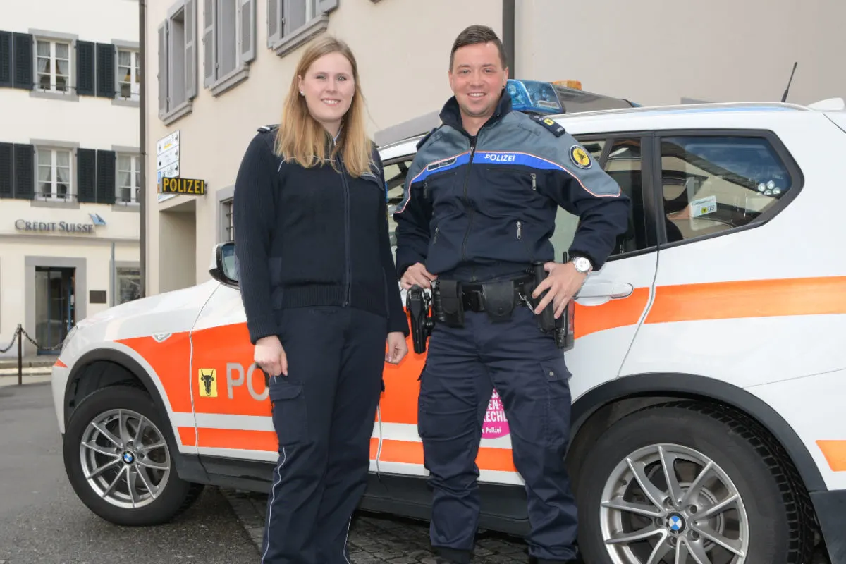 Kanton Uri - Deutsche Polizistin absolviert Berufspraktikum 