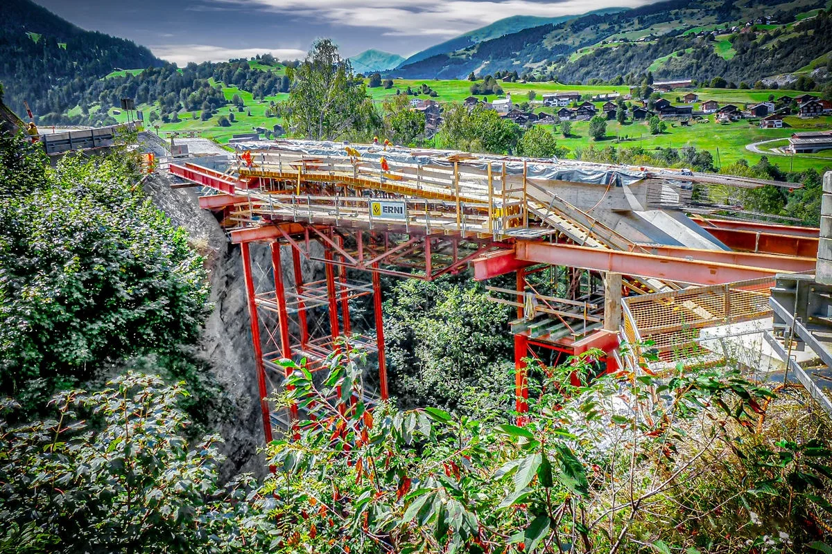 Lumnezia GR – Eröffnung der neuen Brücke Punt Val Tersnaus