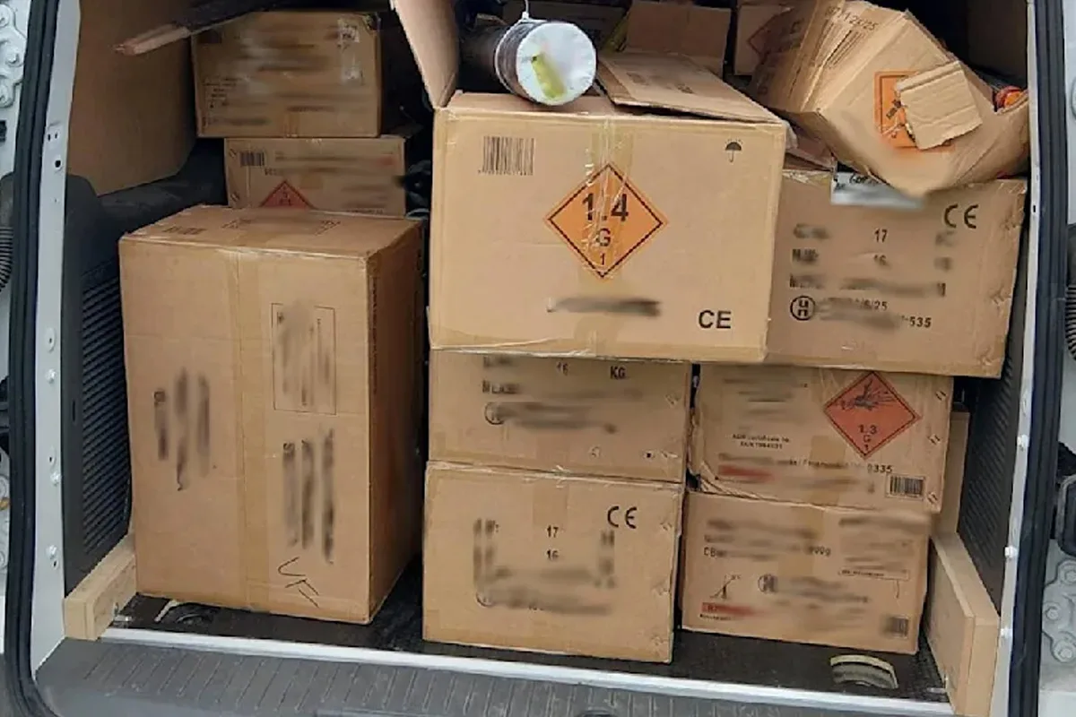 Frankfurt (Oder) BB – Polizei beschlagnahmt über 500 Kilogramm Pyrotechnik