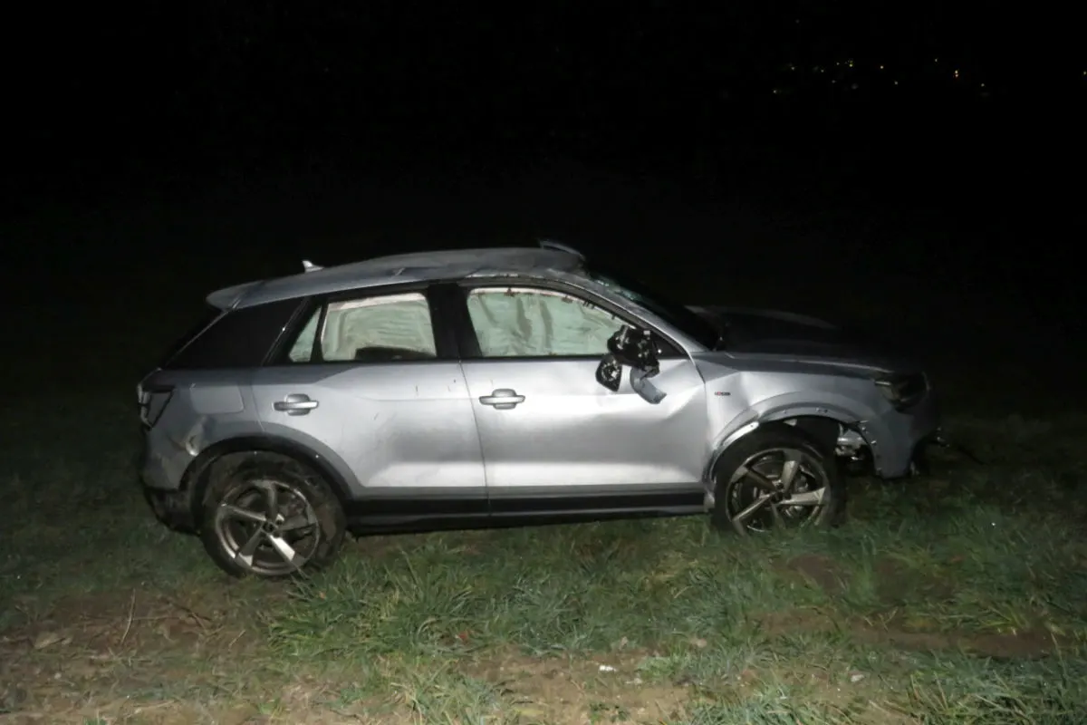 Unterlunkhofen AG - 27-Jähriger baut mit seinem Audi Selbstunfall