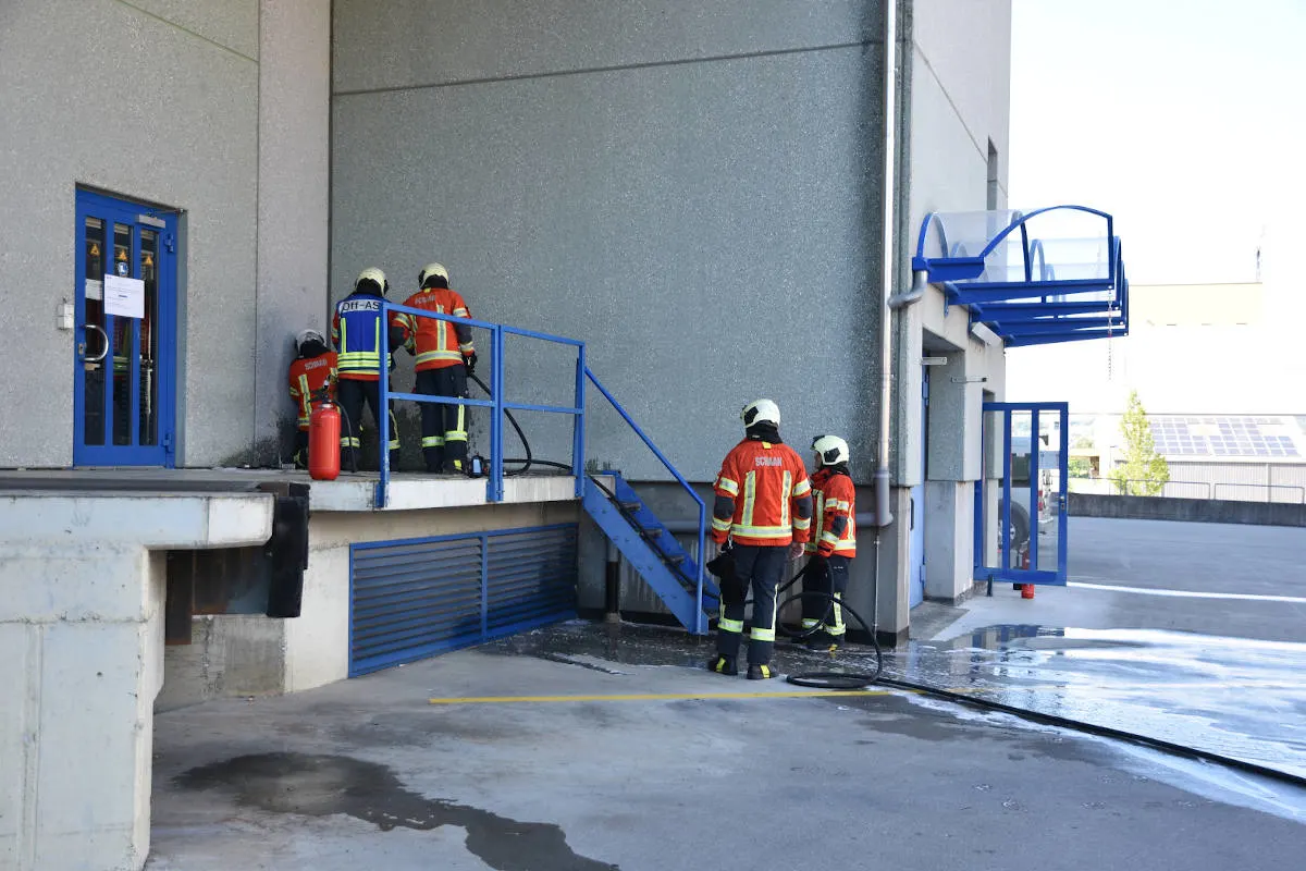 Schaan – Glimmbrand in Industriebetrieb