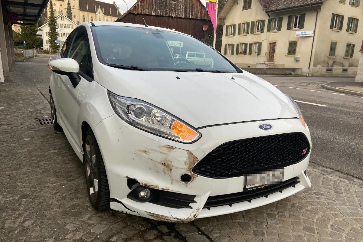 Villmergen AG – Vortrittsberechtigter machte sich aus dem Staub