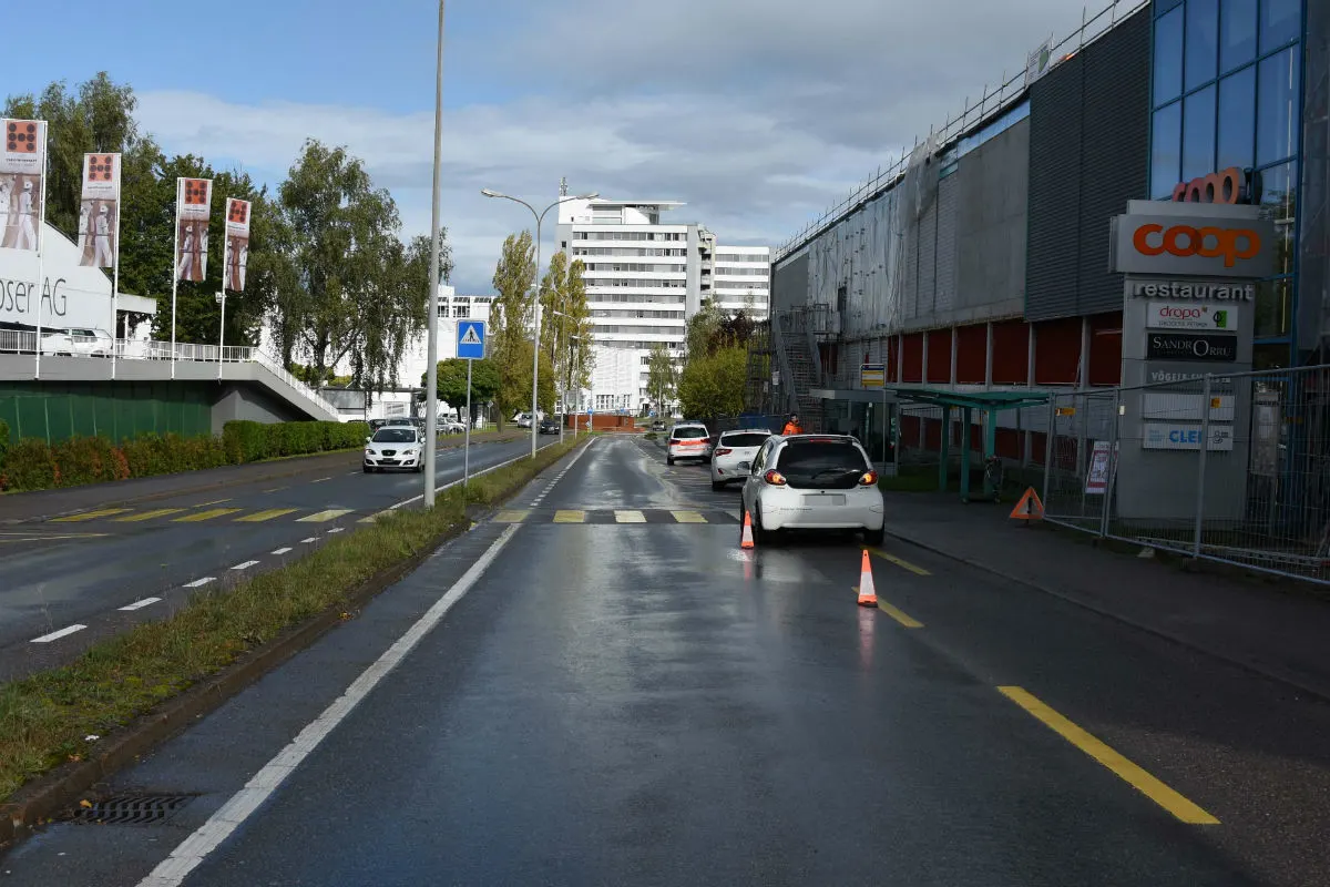 Uzwil SG - Kind auf Fussgängerstreifen angefahren