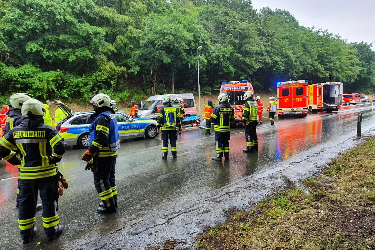 Sprockhövel – Insgesamt acht Verletzte nach zwei Verkehrsunfällen am Freitag