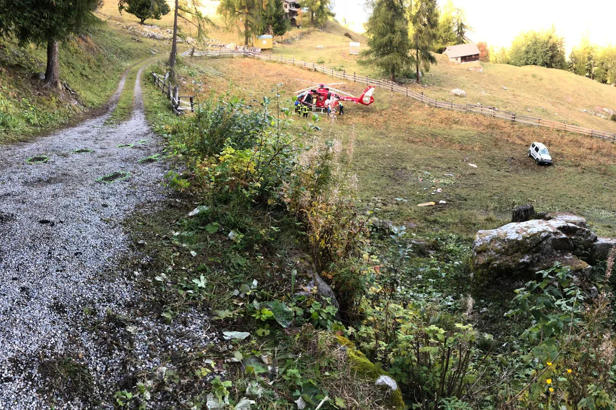 Haute-Nendaz VS - Tödlicher Verkehrsunfall