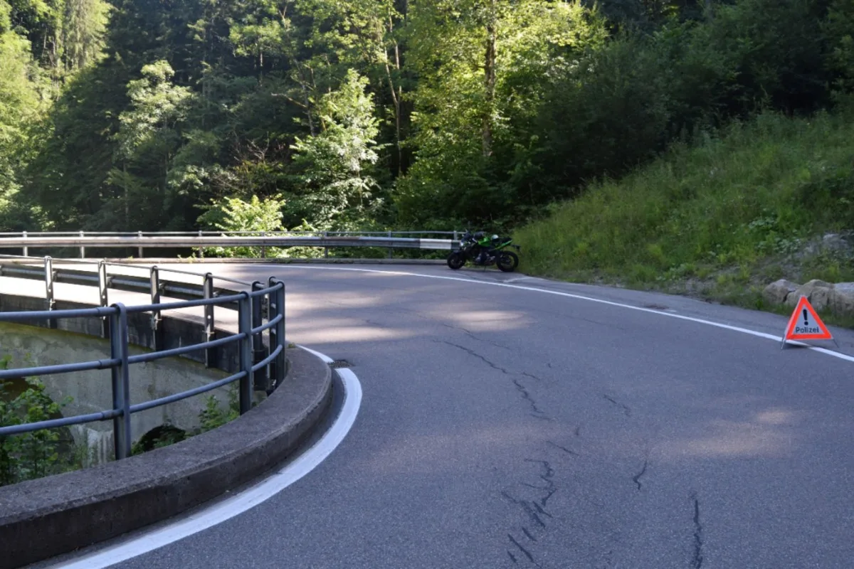 Zwei Verletzte bei Unfällen gestern in Appenzell Ausserrhoden