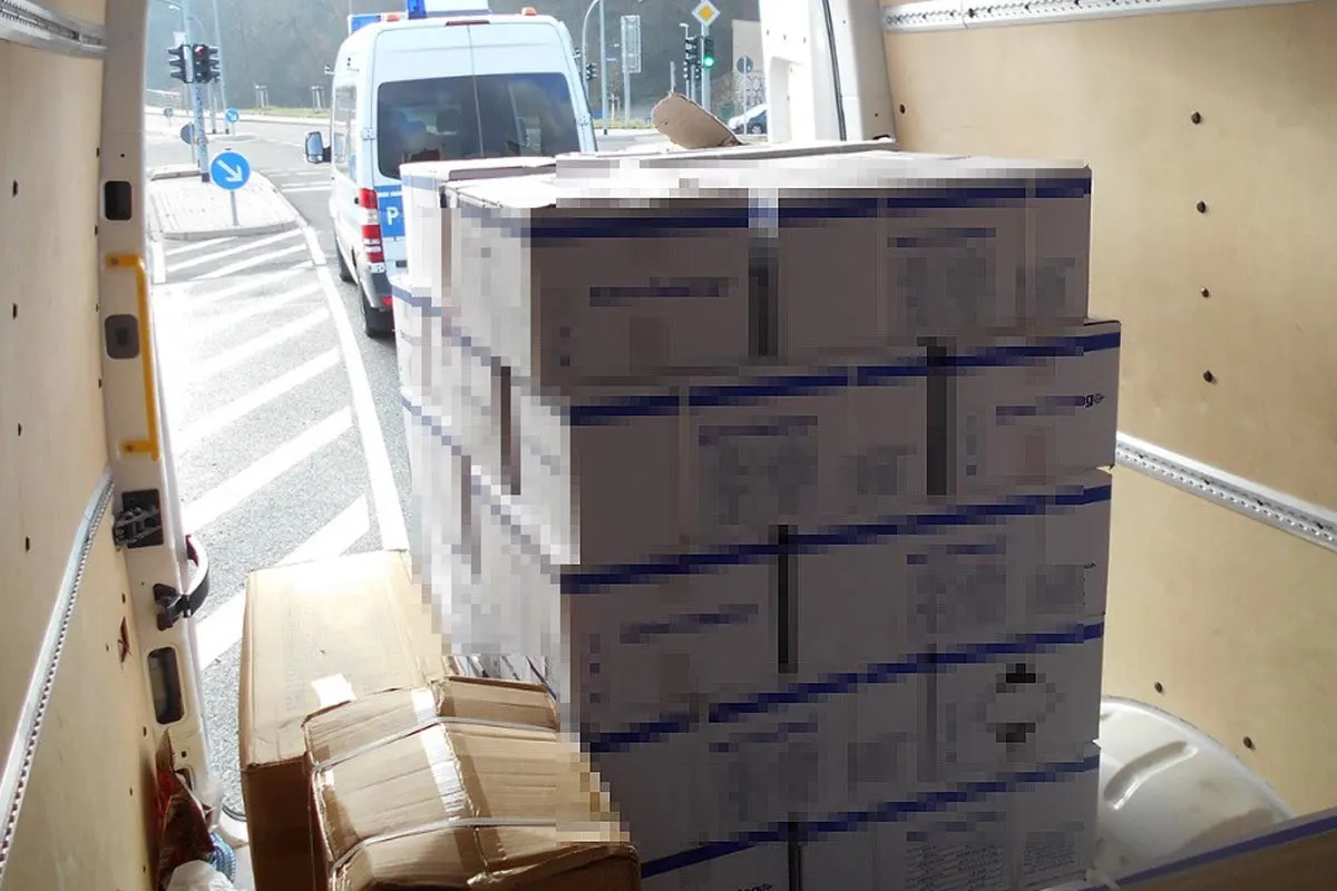 Hagen - Kleintransporter mit 335 Kilogramm Gas ohne Sicherung beladen